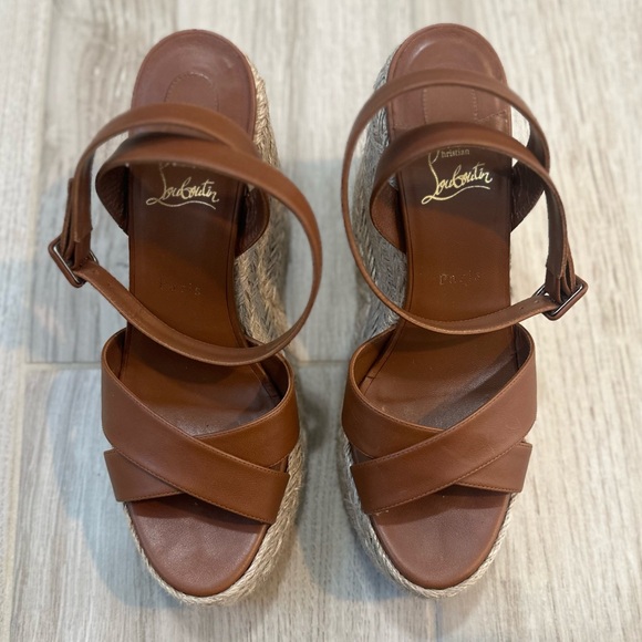 Gorgeous! Worn once! Christian Louboutin Marisa Zeppa 42 - Picture 2 of 9